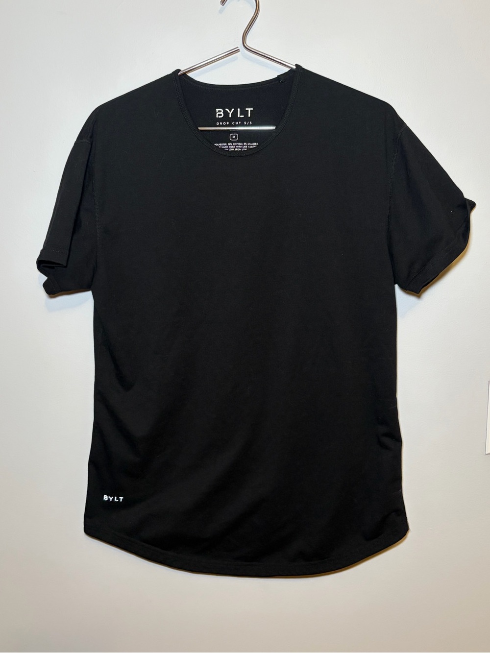 Men’s BYLT Black Crew Neck T-Shirt | Size M